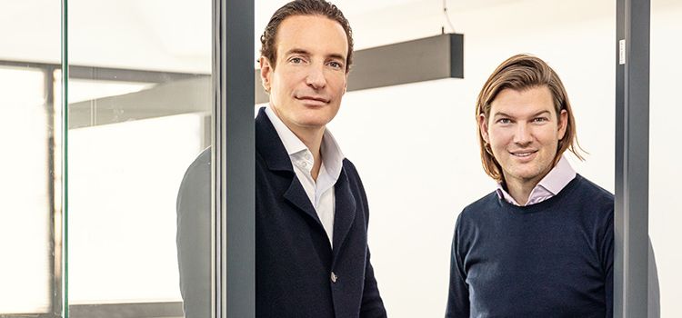 Die Gründer von N26: Maximilian Tayenthal und Valentin Stalf 