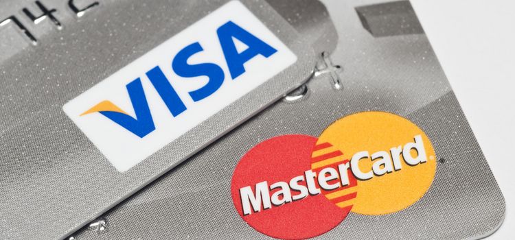 Kreditkarten Visa und Mastercard