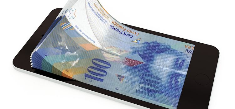 Bargeld aus dem Smartphone