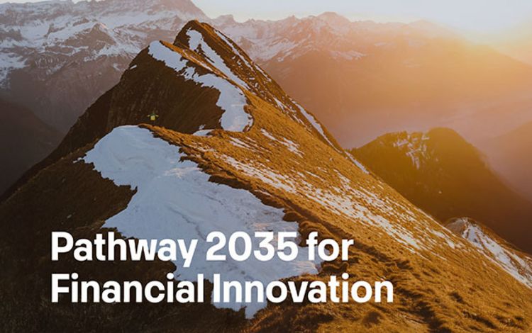 Cover des Diskussionspapiers "Pathway 2035 for Financial Innovation"