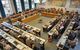 Parlament im Landratssaal des Kantons Basel-Landschaft