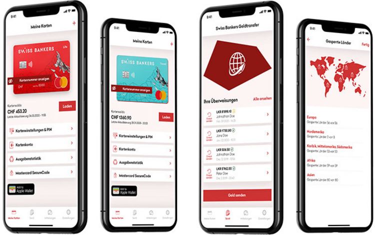 Die App von Swiss Bankers