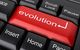 "Evolution" als Begriff auf einer PC-Tastatur