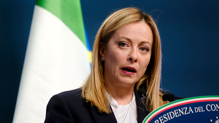 Giorgia Meloni, italienische Ministerpräsidentin 