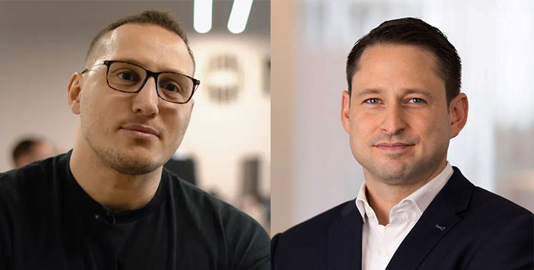 Kristian Kabashi & Anton Stadelmann von der Neo-Bank Radicant