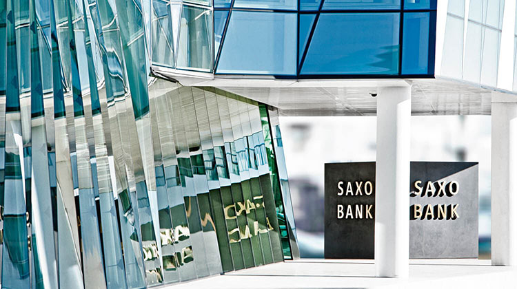 Der Hauptsitze der Saxo Bank