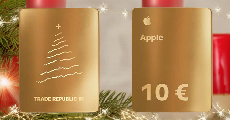 Geschenk-Zertifikat einer Apple-Aktie