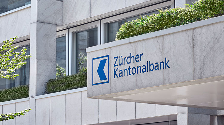 Die Fassade des Hauptsitzes der Zürcher Kantonalbank