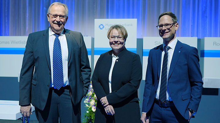 Gerhard Hanhart, Marianne Wildi und Silvan Hilfiker 