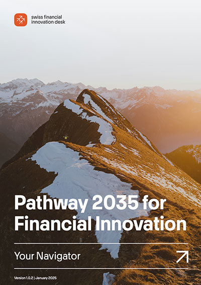 Cover des Diskussionspapiers "Pathway 2035 for Financial Innovation"