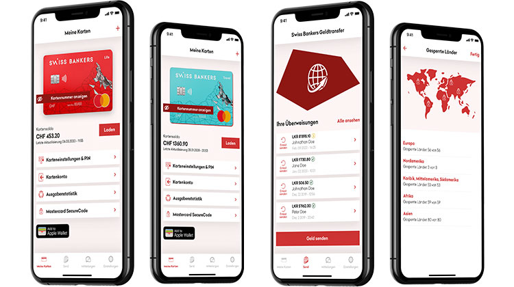 Die App von Swiss Bankers